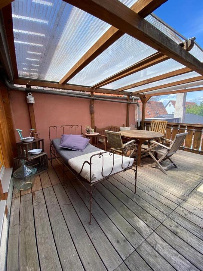 Appartement Cafe Einzigartig à Rothenburg ob der Tauber Extérieur photo